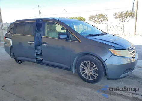 2011 Honda Odyssey Exl from USA, damaged, VIN 5FNRL5H63BB077616